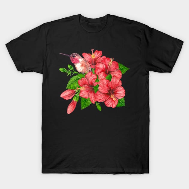 Tropical bouquet T-Shirt by katerinamk